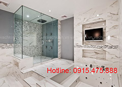 Phòng tắm kính hiện đại tại Phương Canh